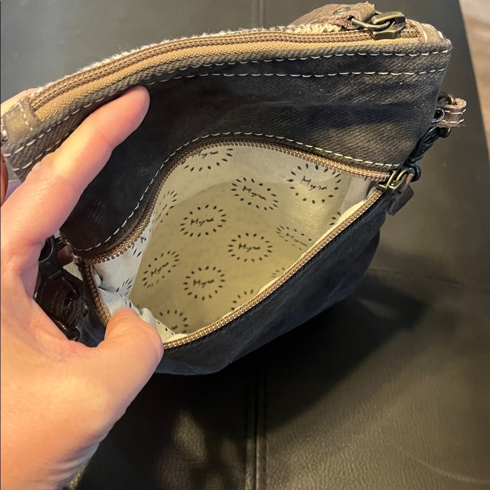 Myra Paisley Fabric Crossbody Bag - Picture 5 of 8